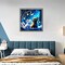 Cat Diamond Art, DIY Cats Full Round Drill Diamond Painting Kits Diamond Art Starry Night Diamond Painting Kits for Adults Diamond Crafts for Home Wall Decor Gifts 14X14IN